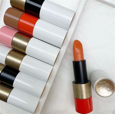 hermes poppy lip shine